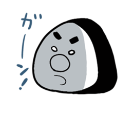 Sticker of rice balls sticker #3578094