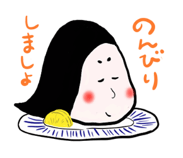 Sticker of rice balls sticker #3578097