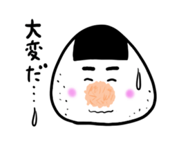 Sticker of rice balls sticker #3578106