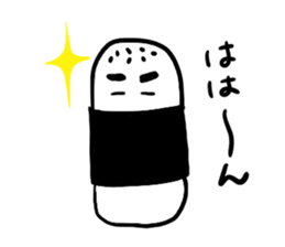 Sticker of rice balls sticker #3578115