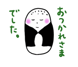 Sticker of rice balls sticker #3578117