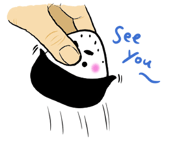 Sticker of rice balls sticker #3578124