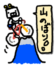 RoboBear Bike Stickers sticker #3578176