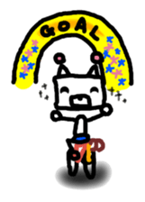 RoboBear Bike Stickers sticker #3578186