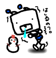 RoboBear Bike Stickers sticker #3578192