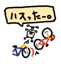 RoboBear Bike Stickers sticker #3578201