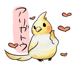 lovely 4birds sticker #3578644