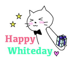 I leave one year to the cat. sticker #3578901