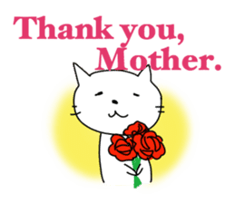 I leave one year to the cat. sticker #3578906