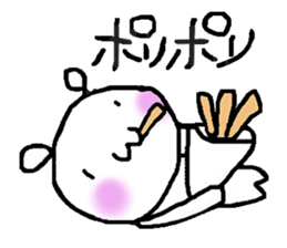 Lazy doggy sticker #3578942