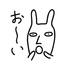 Rabbit Sticker by keimaru sticker #3579050