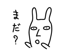 Rabbit Sticker by keimaru sticker #3579052
