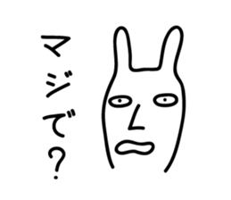 Rabbit Sticker by keimaru sticker #3579062