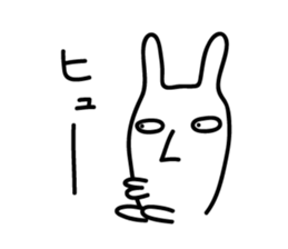 Rabbit Sticker by keimaru sticker #3579075