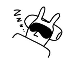 Rabbit Sticker by keimaru sticker #3579085