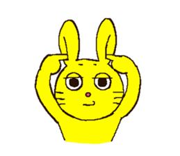 Own pace rabbit sticker #3579300