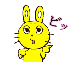 Own pace rabbit sticker #3579307