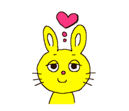 Own pace rabbit sticker #3579317