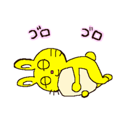 Own pace rabbit sticker #3579321