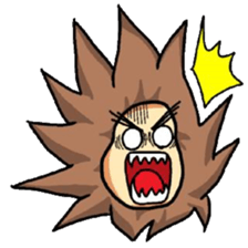 Lion Man sticker sticker #3579597