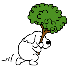 black and white dog model Dachshund.