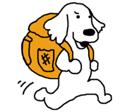 black and white dog model Dachshund. sticker #3579784