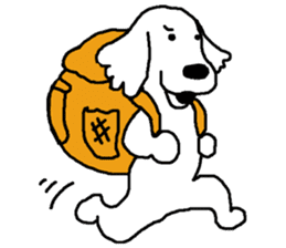black and white dog model Dachshund. sticker #3579784