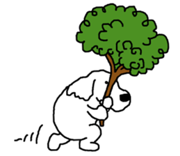 black and white dog model Dachshund. sticker #3579786