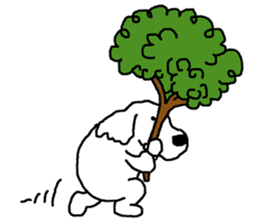 black and white dog model Dachshund. sticker #3579786