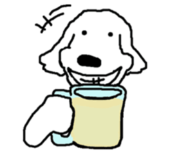 black and white dog model Dachshund. sticker #3579795