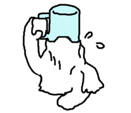 black and white dog model Dachshund. sticker #3579797