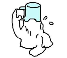 black and white dog model Dachshund. sticker #3579797