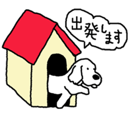 black and white dog model Dachshund. sticker #3579804