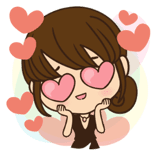 Anna in office version sticker #3580302