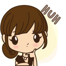 Anna in office version sticker #3580303