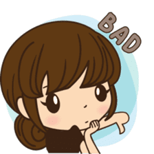 Anna in office version sticker #3580306