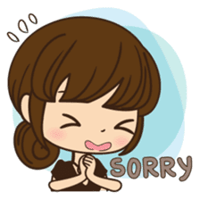 Anna in office version sticker #3580319