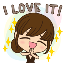 Anna in office version sticker #3580323