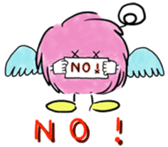 mop angel sticker #3580675