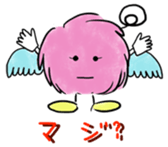 mop angel sticker #3580677