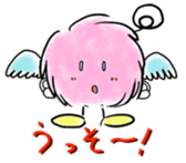 mop angel sticker #3580679