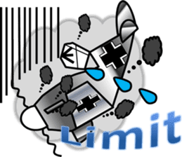 Reciprocating airplane of glory sticker #3581107