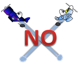 Reciprocating airplane of glory sticker #3581111