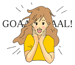 stickers for everyday girl talk sticker #3581134