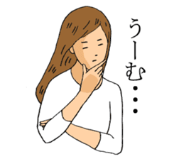 stickers for everyday girl talk sticker #3581144