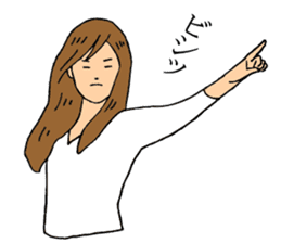 stickers for everyday girl talk sticker #3581145