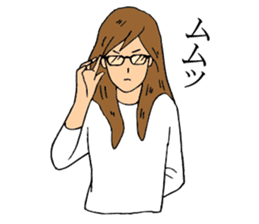 stickers for everyday girl talk sticker #3581146