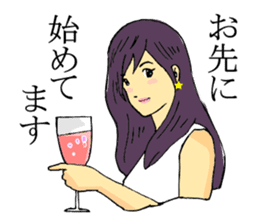 stickers for everyday girl talk sticker #3581164