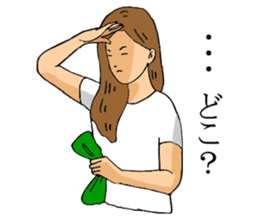 stickers for everyday girl talk sticker #3581168