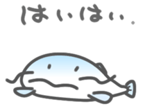 Express your feelings in a funny catfish sticker #3581171